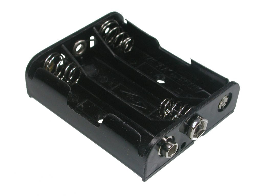 Battery Holder 3-AA - Solarbotics Ltd.