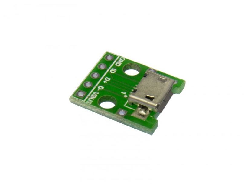 Micro Usb To 5 Pin Breakout – Solarbotics Ltd