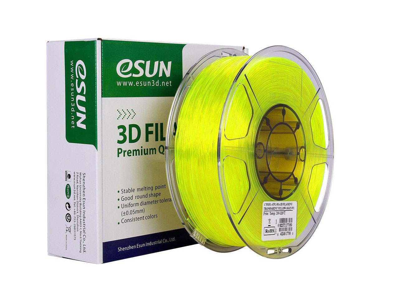 Best TPU Filament Flexible 3D Printing TPU Material-eSUN