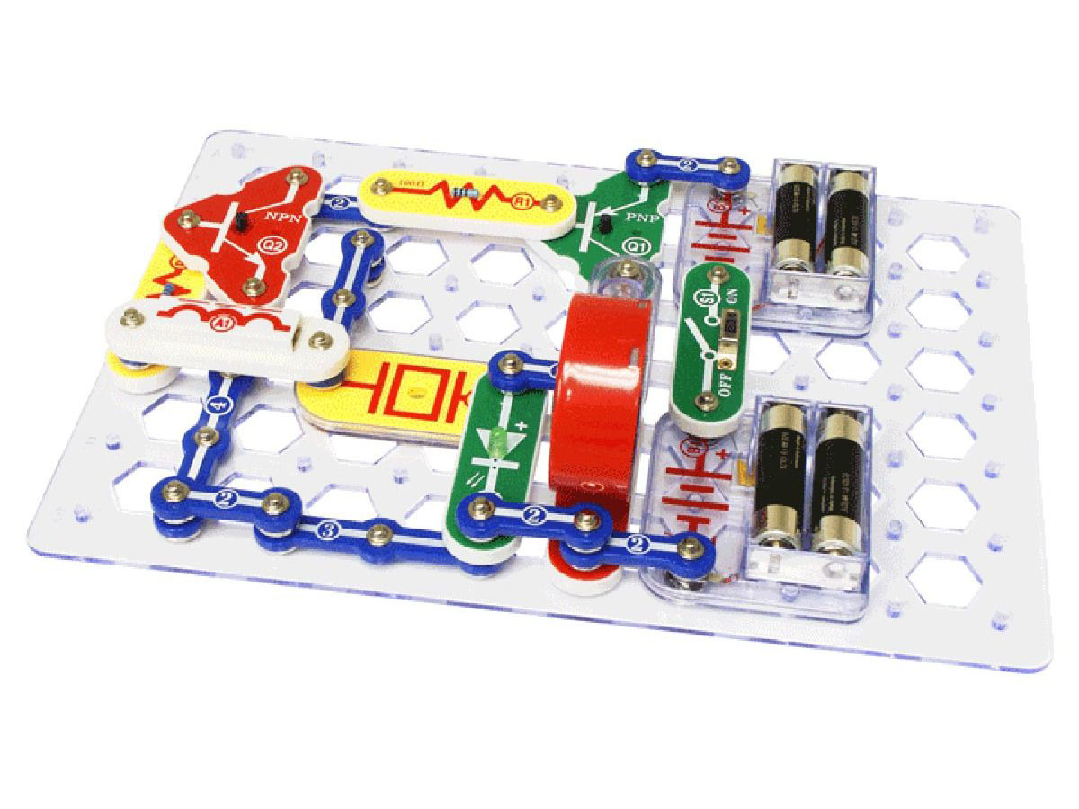 Elenco Lie Detector Electronic Snap Circuits Ages 8+ Complete 300 Projects  SC-30