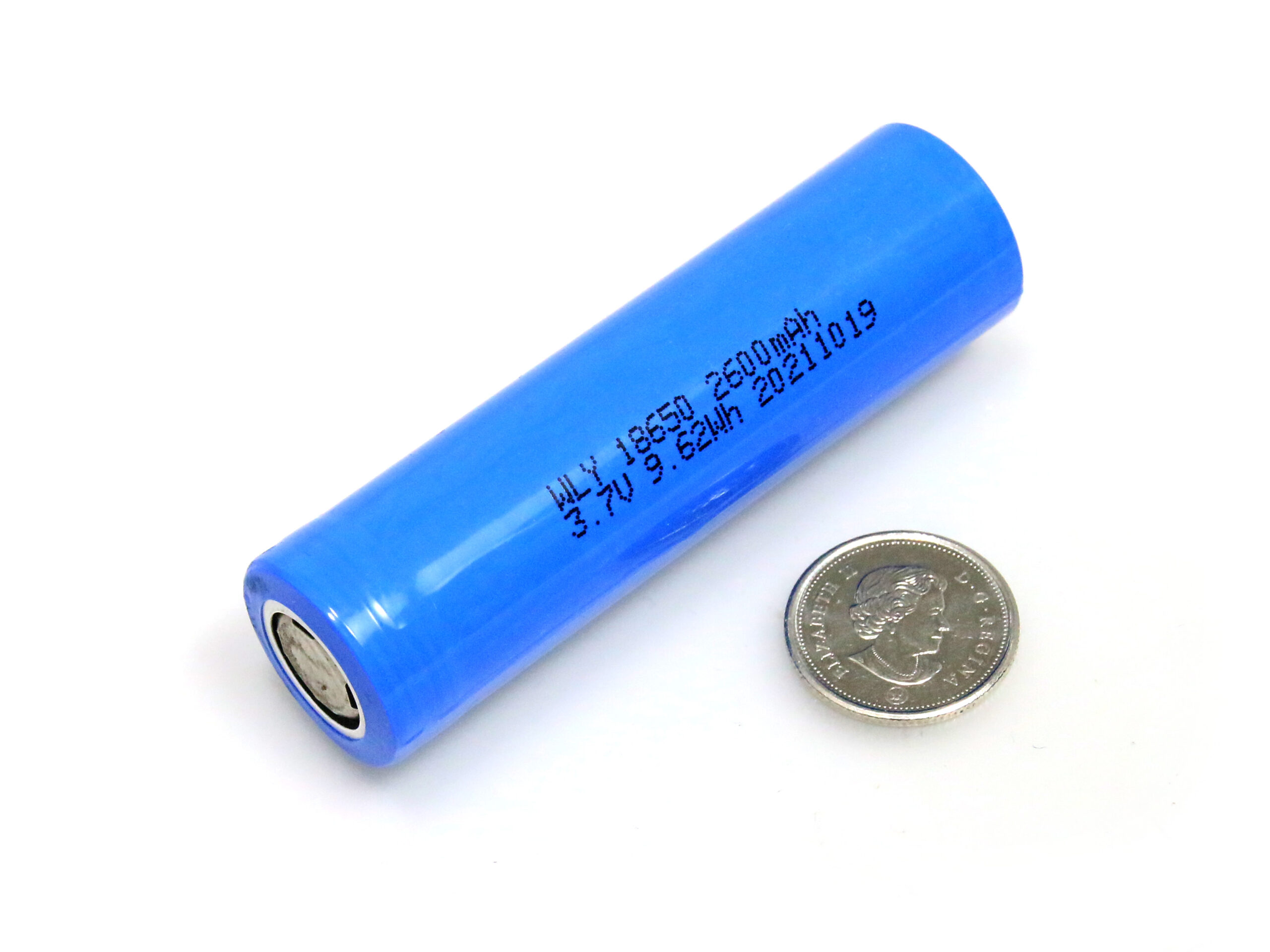 18650 Rechargeable Li-Ion Battery 2600mAh 3.7V