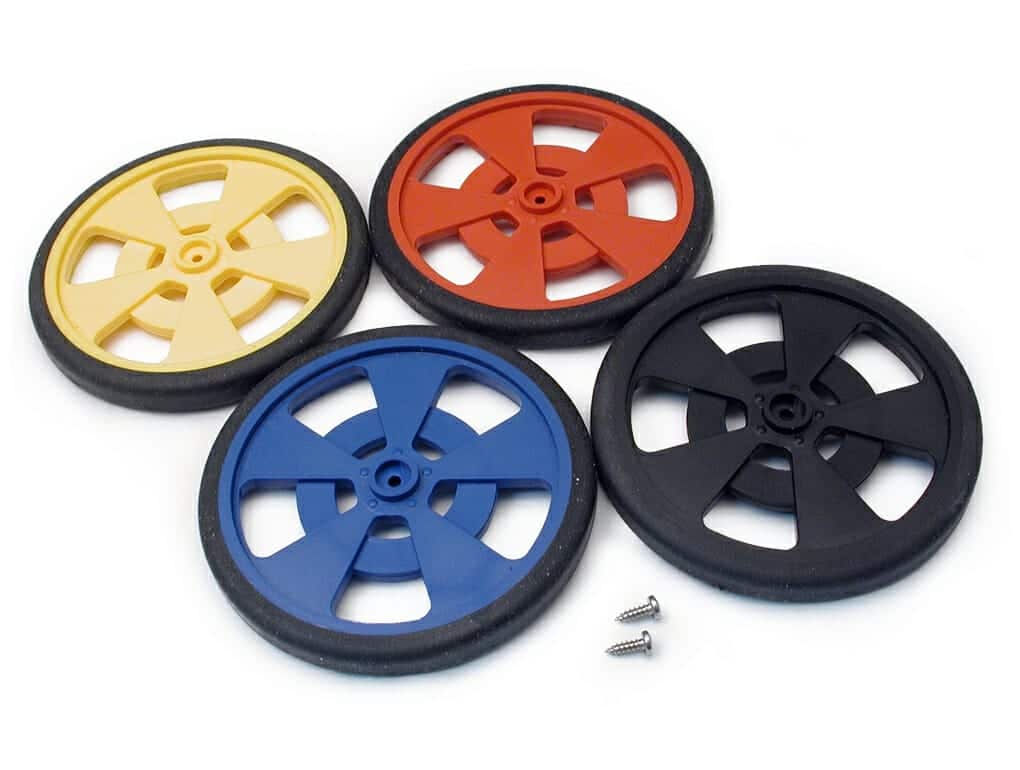 Plastic wheels